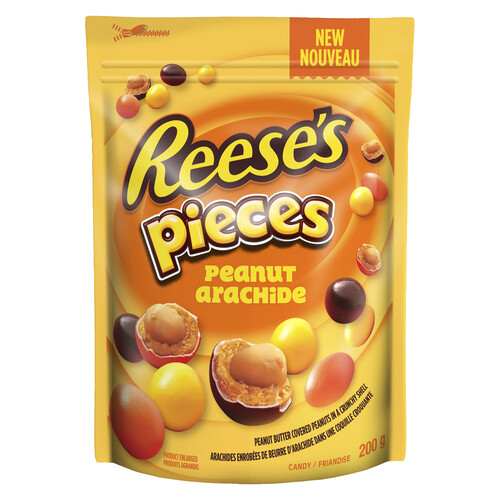 Reese's Chocolate Pieces With Peanuts Regular Package 200 g