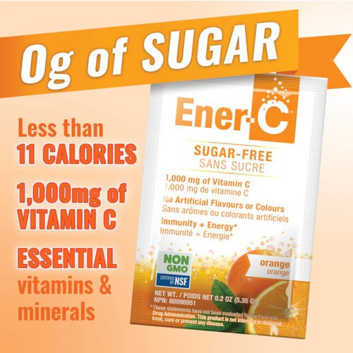 Ener-C Sugar-Free Vitamin C Drink Mix Orange 30 x 5.35 g 