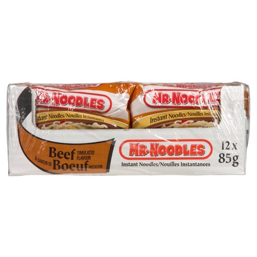 Mr. Noodles Instant Noodles Beef 12 x 85 g