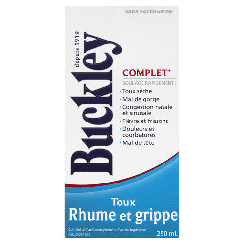 Buckleys Complete Syrup Cough, Cold & Flu 250 ml