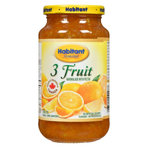Habitant Marmalade 3 Fruit 500 ml
