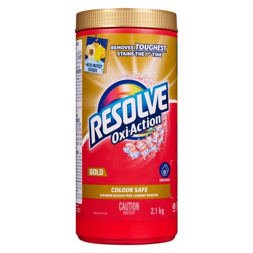 Resolve Gold Oxi Action Laundry Detergent Powder Bleach Free 2.1 kg