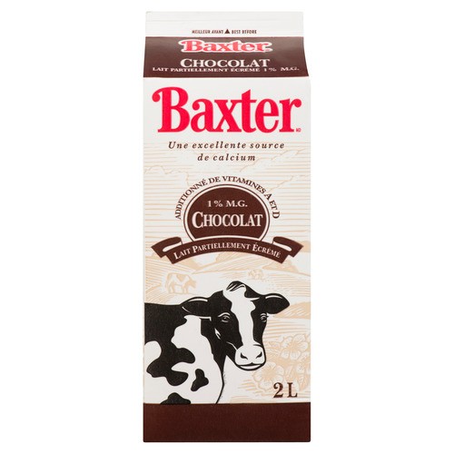 Baxter Chocolate Milk 1% 2 L