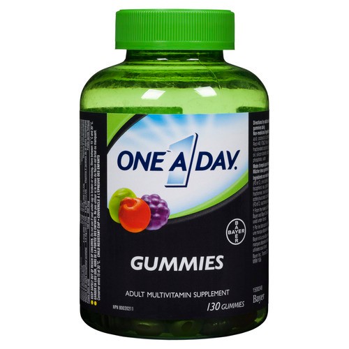 One A Day Multivitamin Supplement 130 Gummies