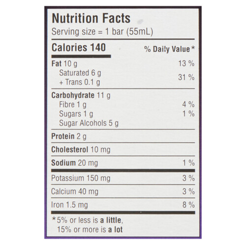 Chapman's Lactose Free Ice Cream Bars Vanilla With Almonds 5 x 55 ml