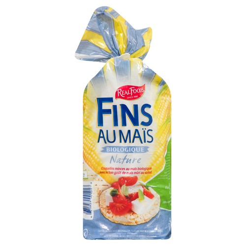 Real Foods Gluten-Free Corn Thins Original 150 g