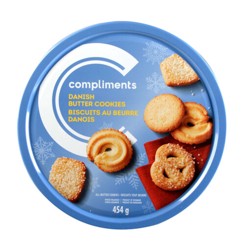 Compliments Danish Butter Cookies 454 g