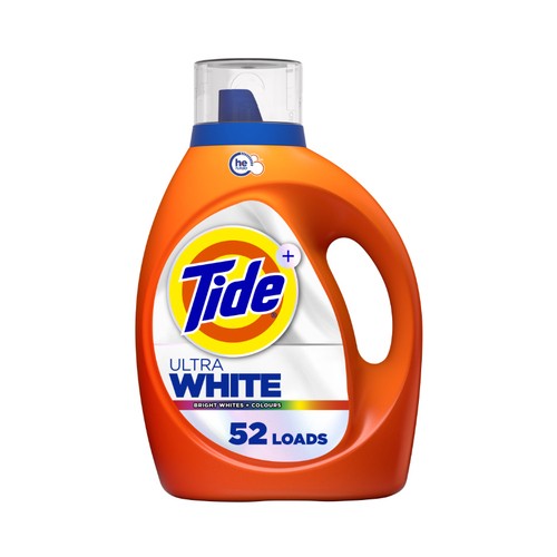 Tide Liquid Laundry Detergent Ultra White  2.15 L