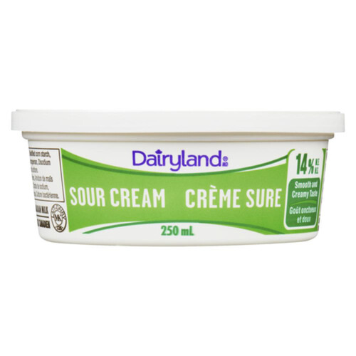 Dairyland 14% Sour Cream Smooth And Creamy 250 ml