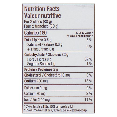 Promise Gluten-Free Wholesome Brown Loaf 480 g (frozen)