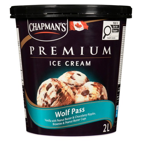 Chapman's Premium Ice Cream Wolf Pass 2 L