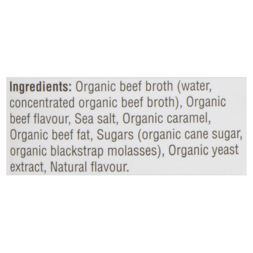 Longo's Organic Broth Low Sodium Beef 946 ml