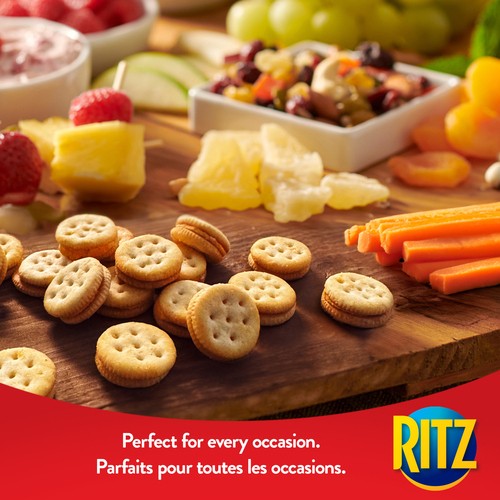 Christie Ritz Bits Sandwiches Cheese Flavoured Snack Crackers 180 g