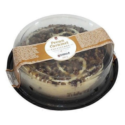 Gizella Cheesecake Pecan Caramel 6 Inch 600 g (frozen)