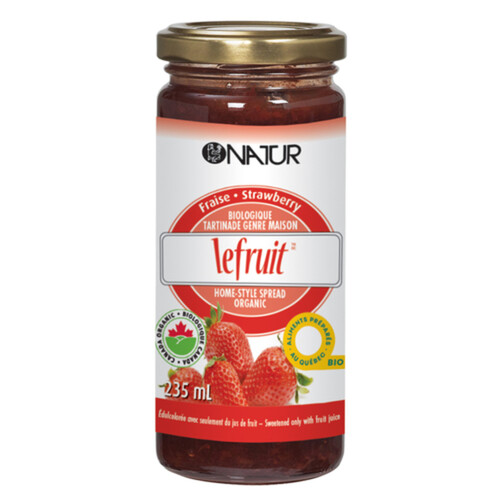 Natur Organic Jam Lefruit Strawberry 235 ml