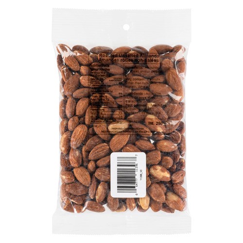 Reddi Snack Roasted Almonds Unsalted 250 g