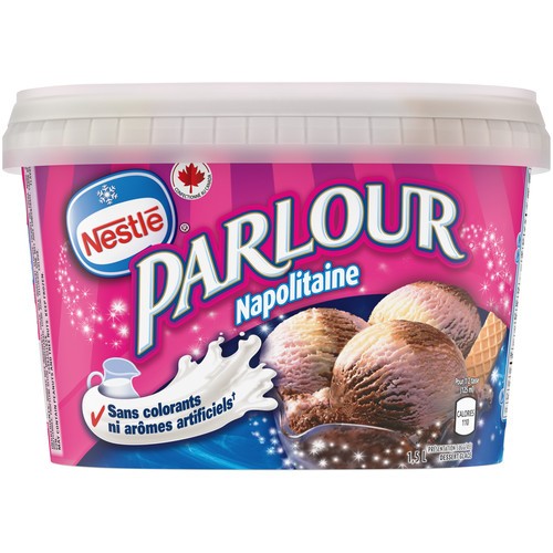 Nestlé Parlour Frozen Dessert Neapolitan 1.5 L
