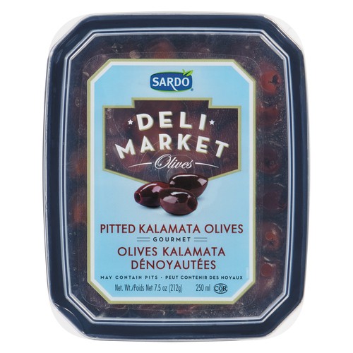 Sardo Olives Pitted Kalamata 250 ml