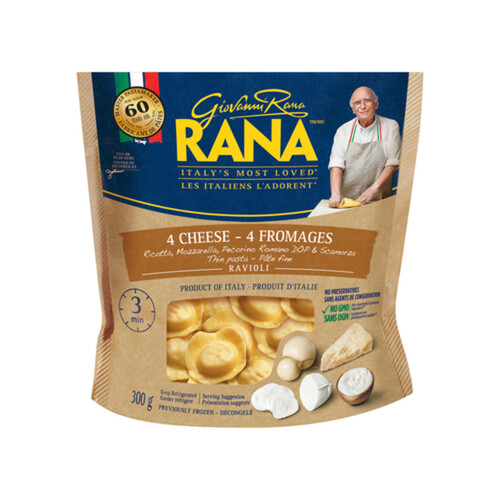 Rana Ravioli 4 Cheese 300 g - Voilà Online Groceries & Offers