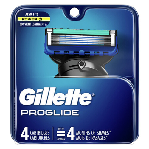 Gillette ProGlide Men's Razor Blade Refill 4 Cartridges