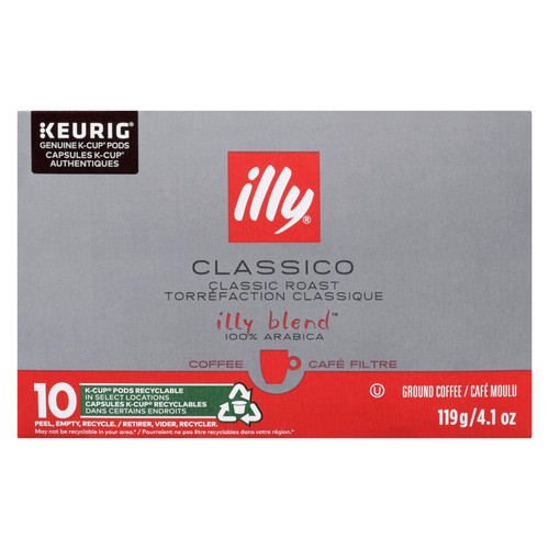 Illy Coffee Classico K-Cup 10 ea