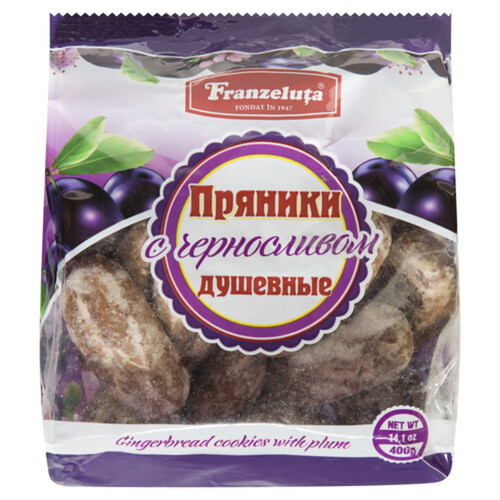 Franzeluta Gingerbread Cookies With Plum 400 g