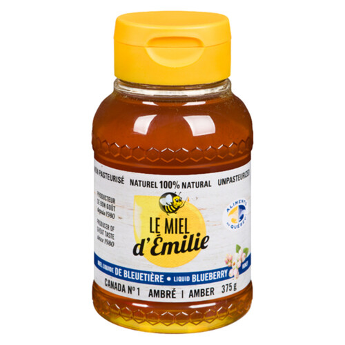 Miel D'Emilie Natural Honey Blueberry Flower 375 g