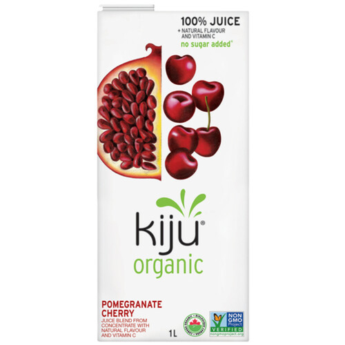 Kiju Organic Fruit Juice Blend Pomegranate Cherry 1 L