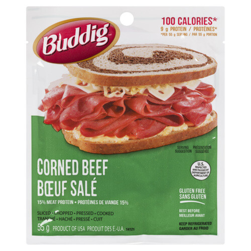 Buddig Beef Corned 55 g