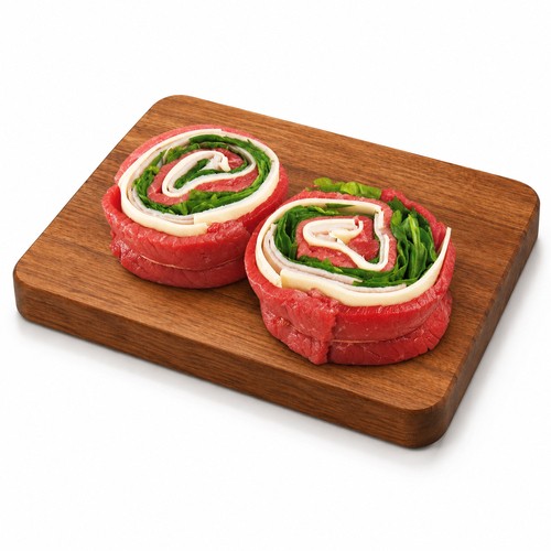 Sterling Silver Beef Scalopini Rosette