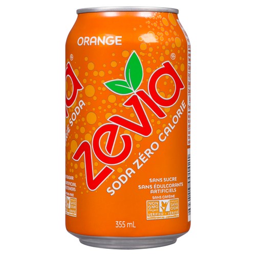 Zevia Orange Soft Drink 355 ml