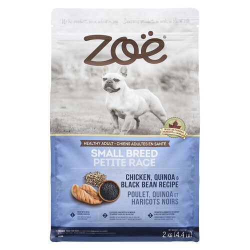 Zoe Dog Food Small Breed Chicken Quinoa & Black Bean 2 kg
