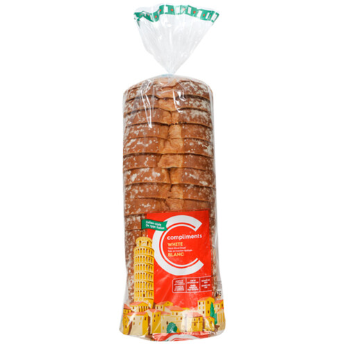 Compliments White Bread Italian Style 675 g