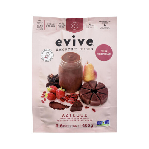 Evive Frozen Smoothie Cubes Aztèque 3-6 Portions 405 g