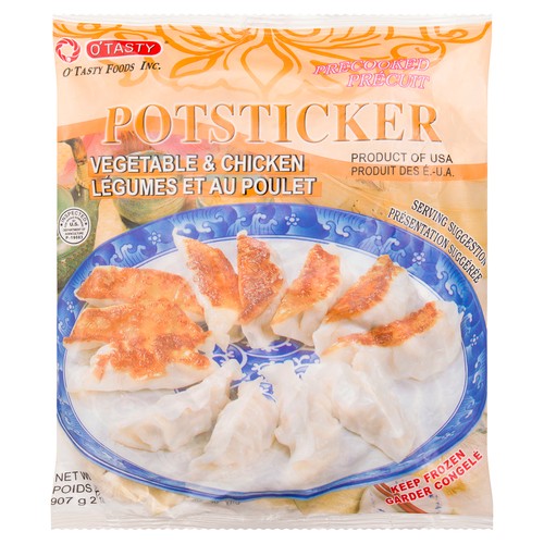 O'Tasty Potsticker Vegetable & Chicken 907 g (frozen)