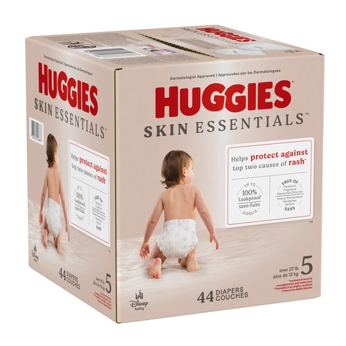 Huggies Skin Essentials Baby Diapers Size 5 44 Ct