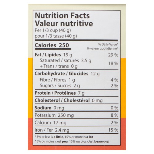 Dan D Pak Whole Cashews Unsalted 227 g