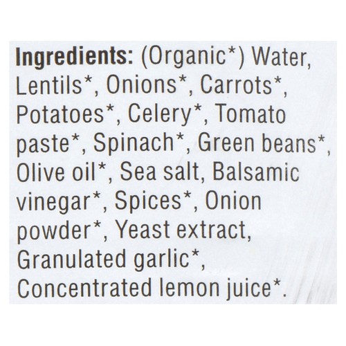 Sprague Organic Canned Soup Lentil And Vegetables 398 ml