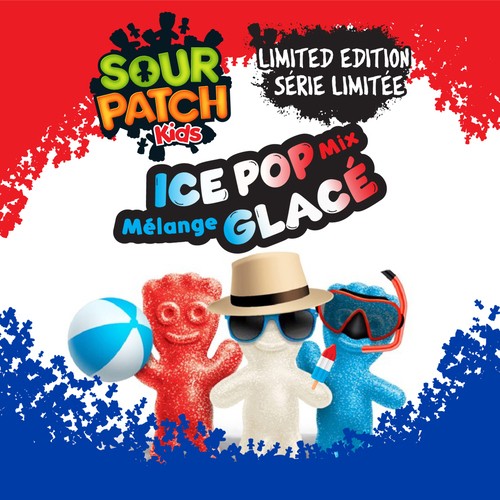 Sour Patch Kids Ice Pop Mix Candy Sour Then Sweet 150 G
