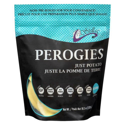 Stellas Gluten-Free Frozen Perogies Potato 520 g 