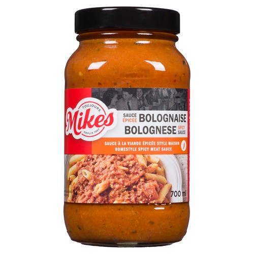 Mikes Pasta Sauce Bolognese Spicy 700 ml