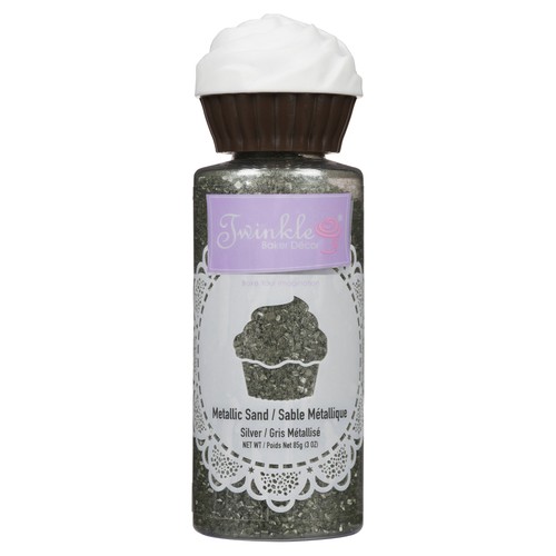 Twinkle Mini Metallic Silver Sand 85 g
