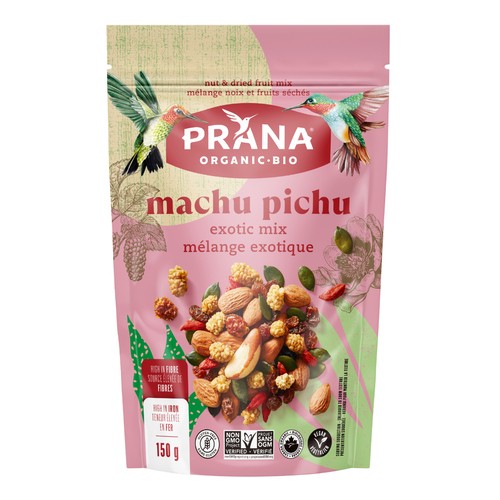 Prana Organic Exotic Nut & Fruit Mix Machu Pichu 150 g