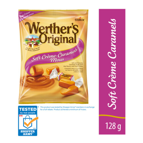 Werther's Candy Soft Caramel Original 128 g