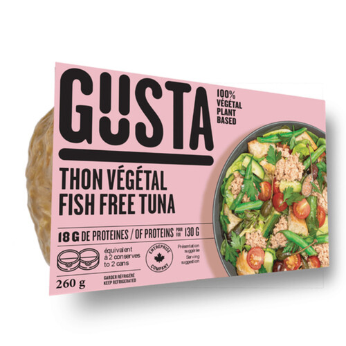 Gusta Plant Based Fish Free Tuna 260 g