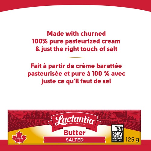 Lactantia Butter Salted 125 g