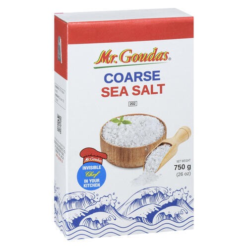 Mr. Goudas Coarse Sea Salt 750 g