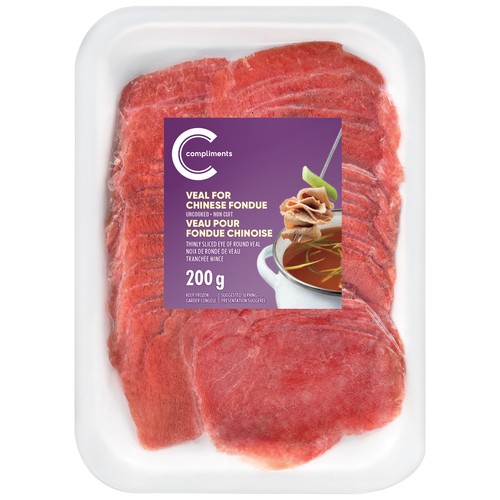 Compliments Veal For Chinese Fondue 200 g