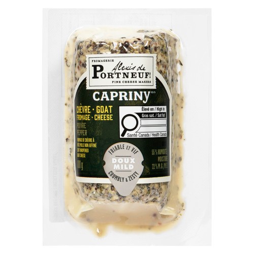 Alexis de Portneuf Capriny Cheese Pepper 100 g