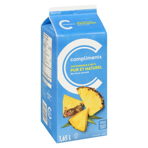 Compliments Juice 100% Pineapple 1.65 L